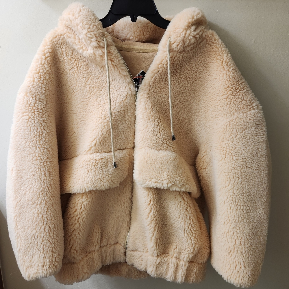 Genuine Shearling short coat  Only One Available